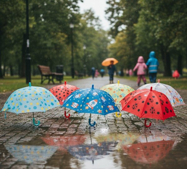 Top 5 parapluies amusants et sécurisés pour les enfants